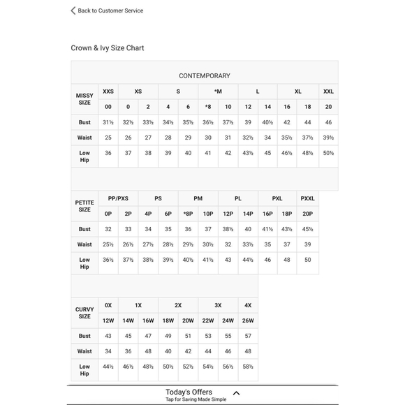 Crown and Ivy XXL sweatshirt - Picture 2 of 2